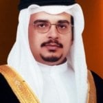 El príncipe heredero Salman bin Hamad bin Isa Al Khalifa