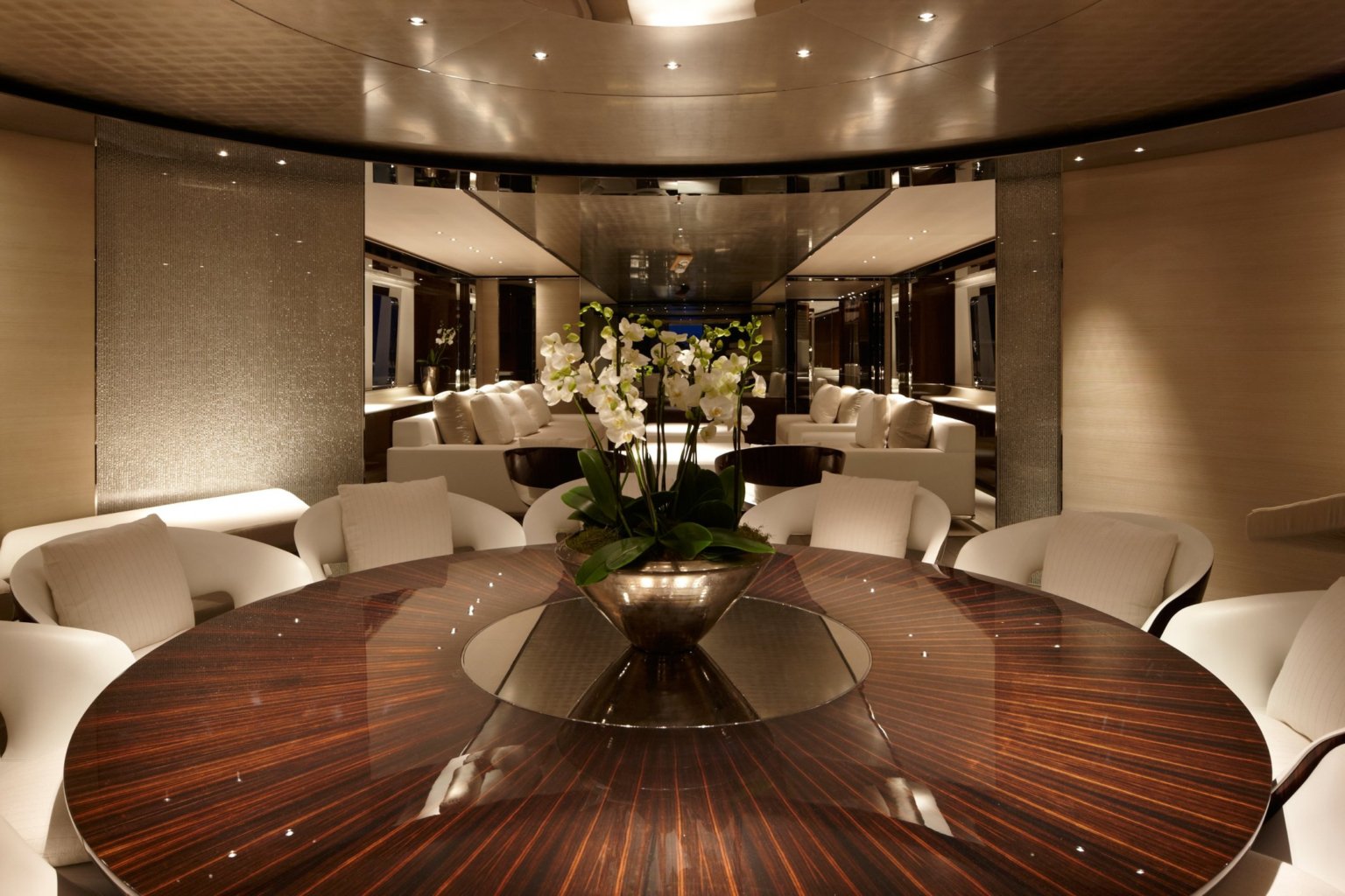 yacht moonrise interior
