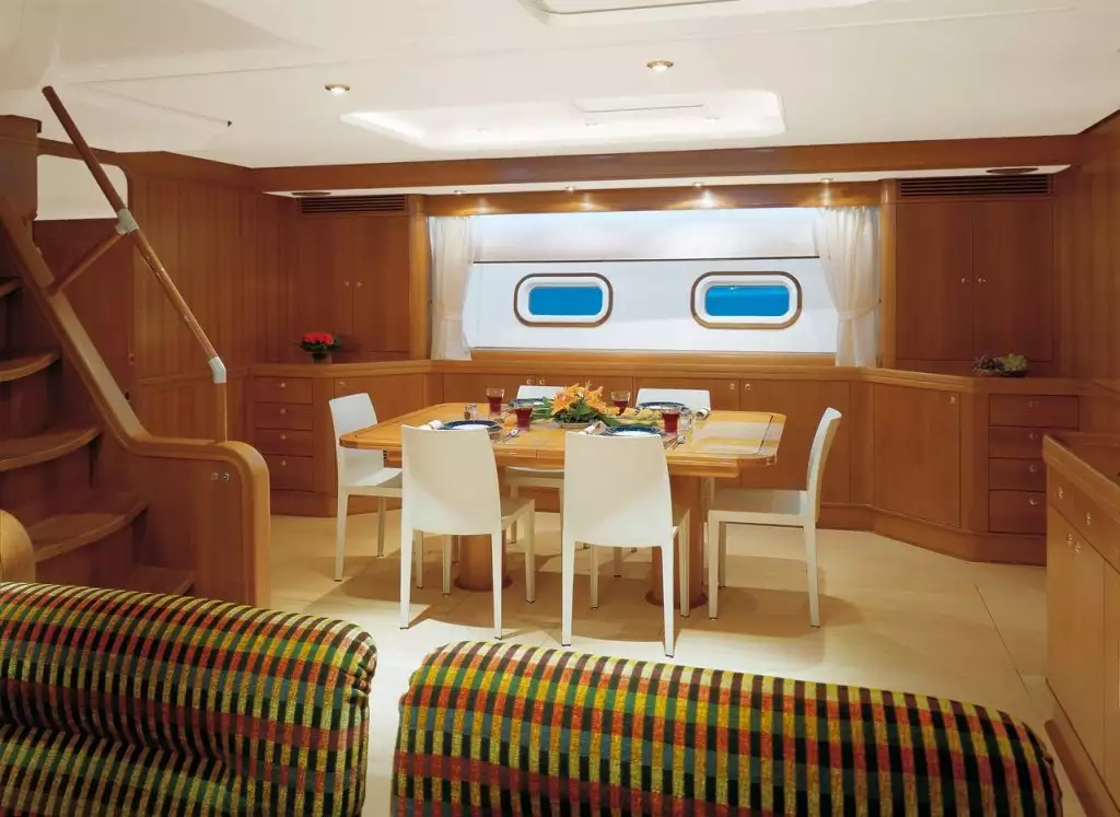 yacht Visione Interior