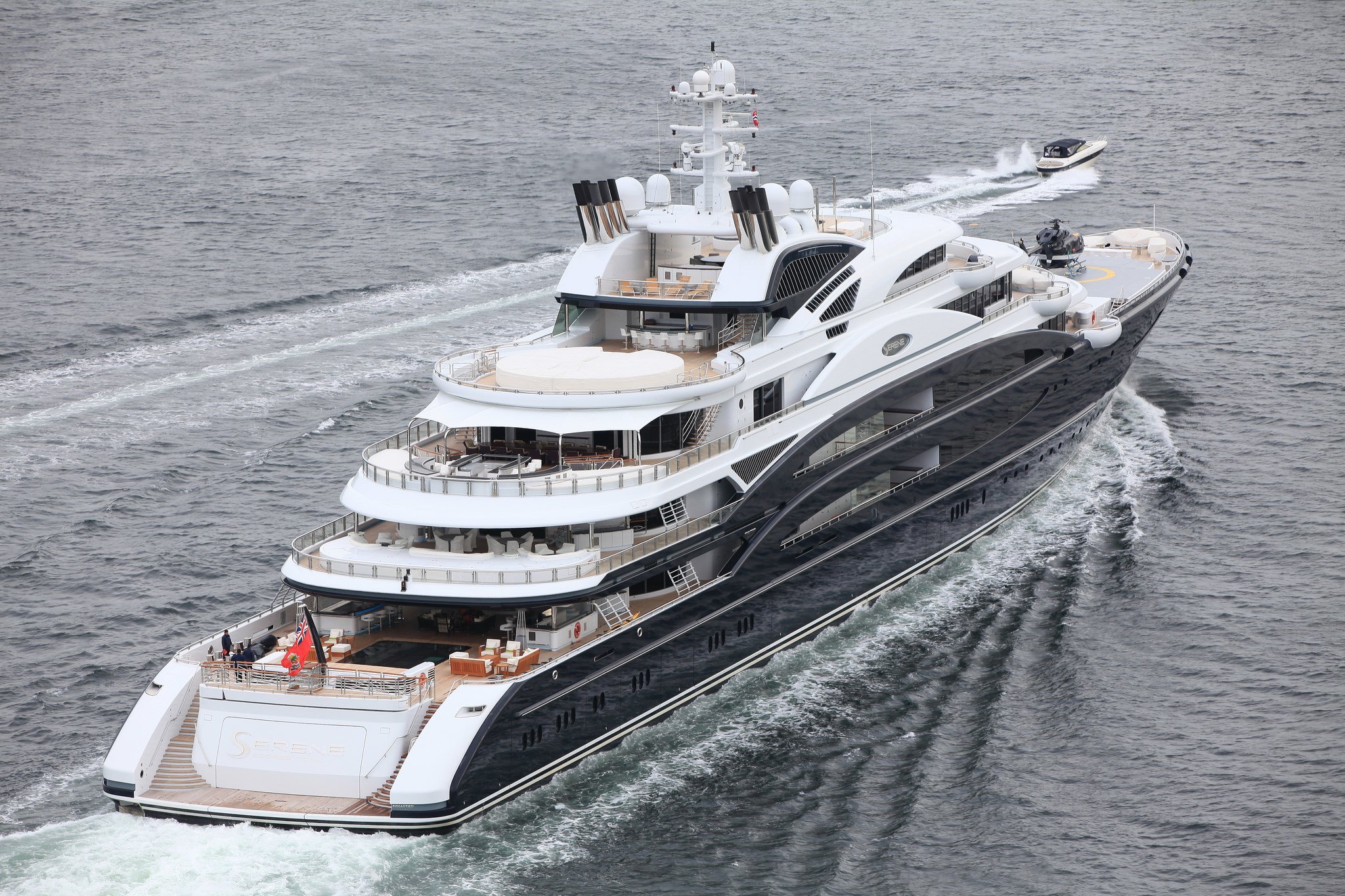 SERENE Yacht • Fincantieri • 2011 • Owner Yuri Shefler
