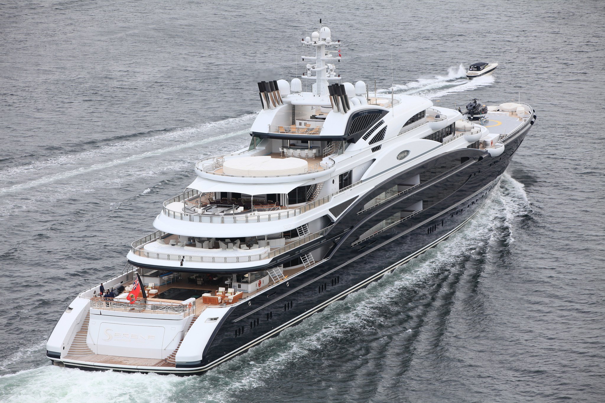 SERENE Yacht • Fincantieri • 2011 • Propriétaire Yuri Shefler