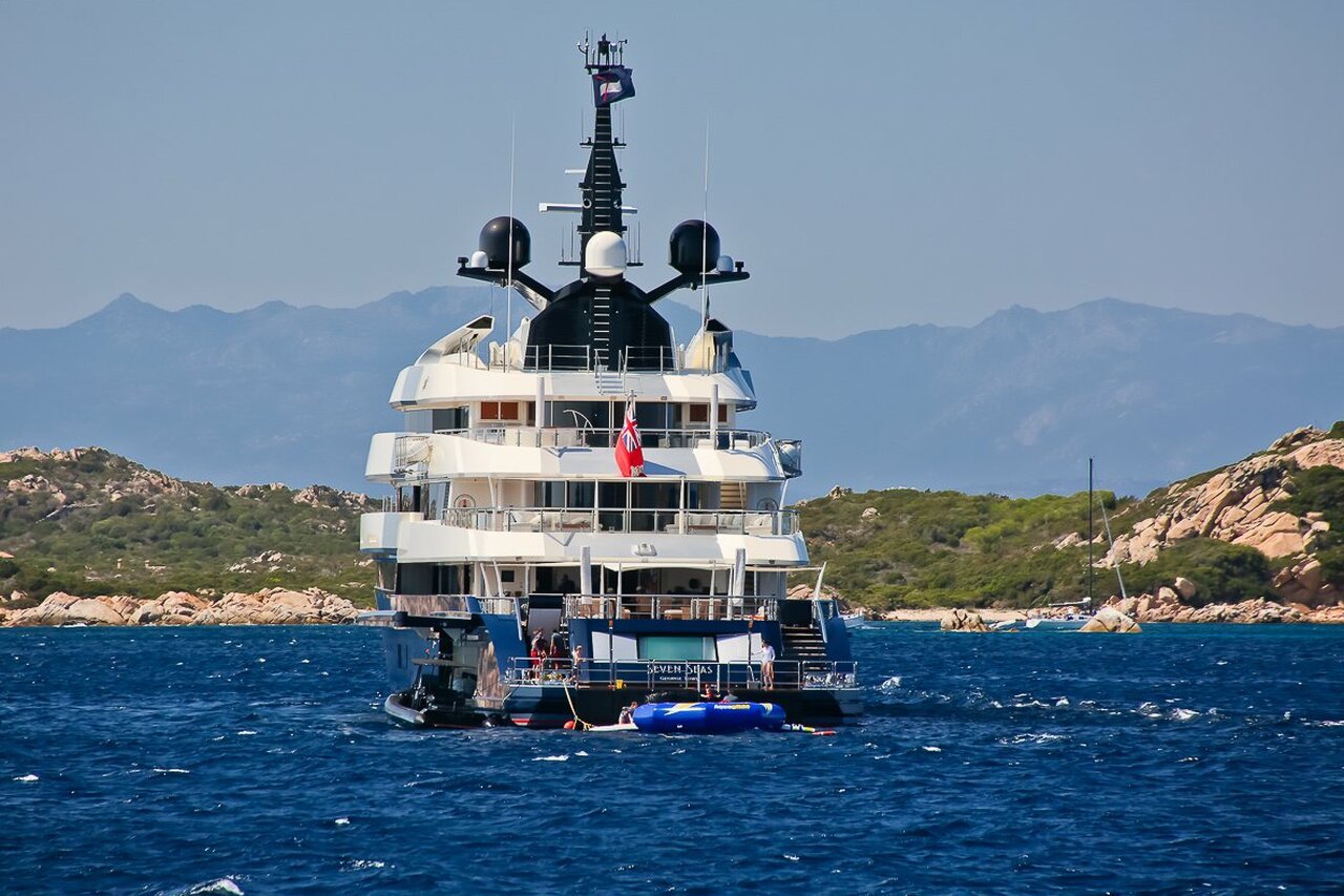 Seven Seas yacht – 86m – Oceanco – Steven Spielberg