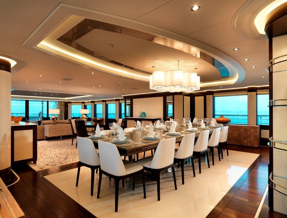 superyacht pi interior