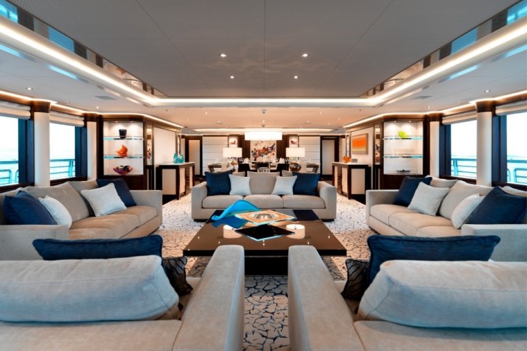 Inside INFINITY Yacht • Oceanco • 2015 • Value 150M • Owner Eric Smidt