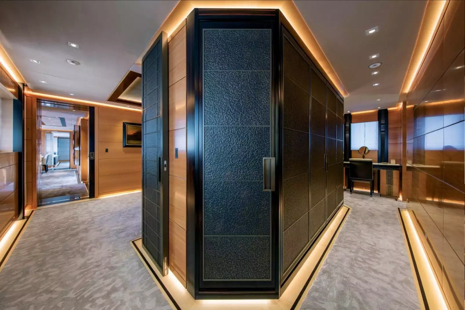 Interior de design de iate Sinot