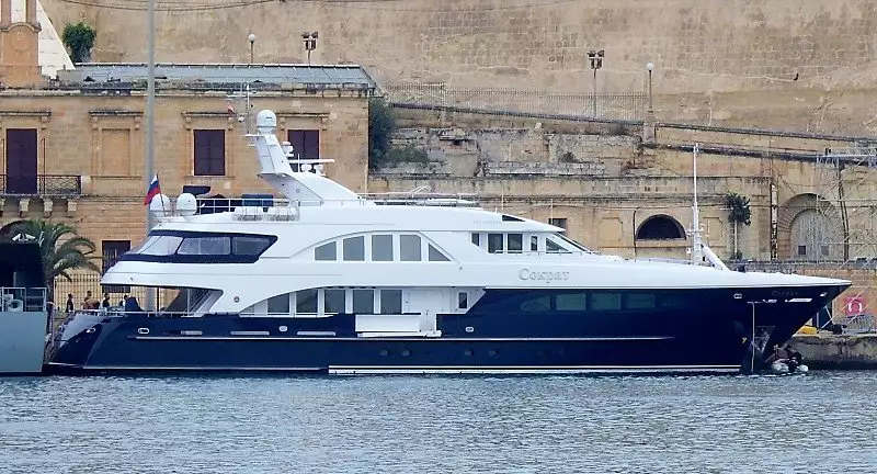 SOCRAT Yacht • Timmerman Yachts • 2010 • Eigentümer Vladimir Lisin