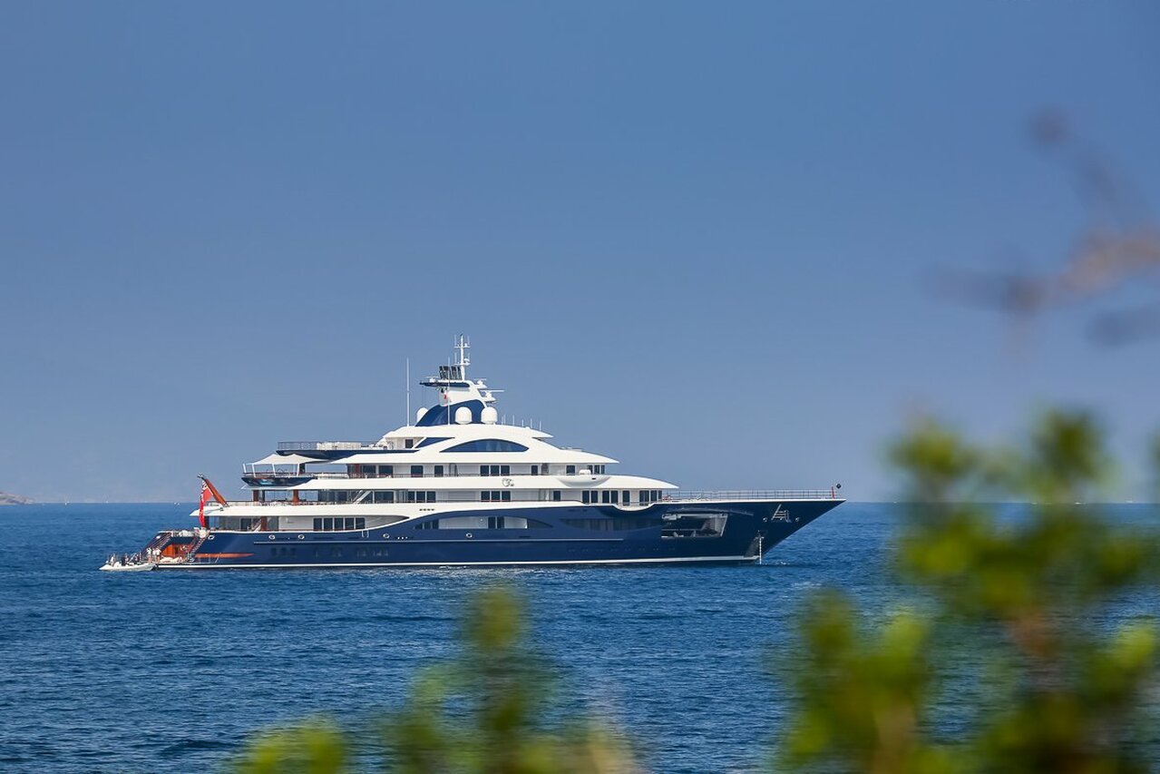 ALAIYA Yacht • Tis • Lurssen • 2019 • Propriétaire Lakshmi Mittal