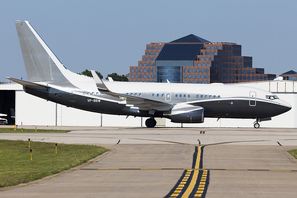 VP-BBW B737 BBJ Suleiman Kerimov