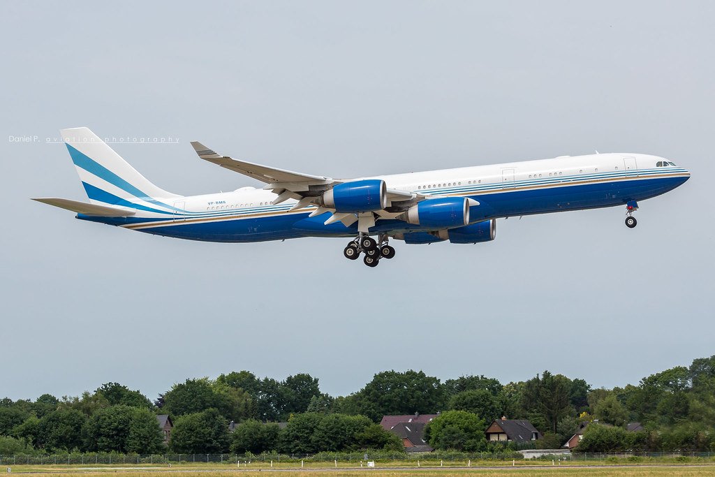 VP-BMS A340 Sheldon Adelson