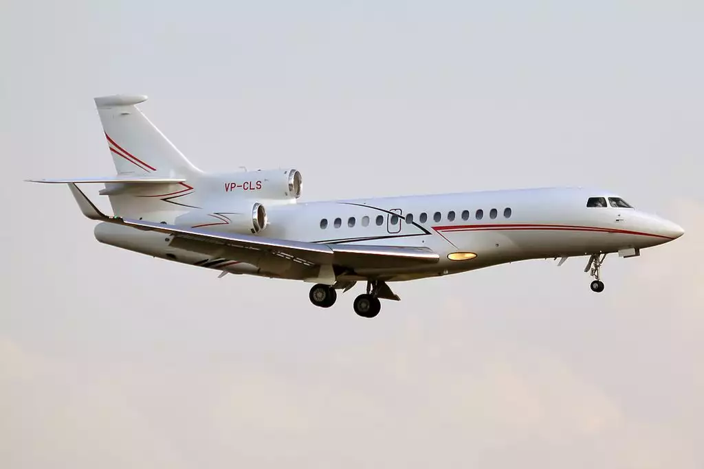 VP-CLS Falcon 7X Вагит Алекперов (Лукойл) 