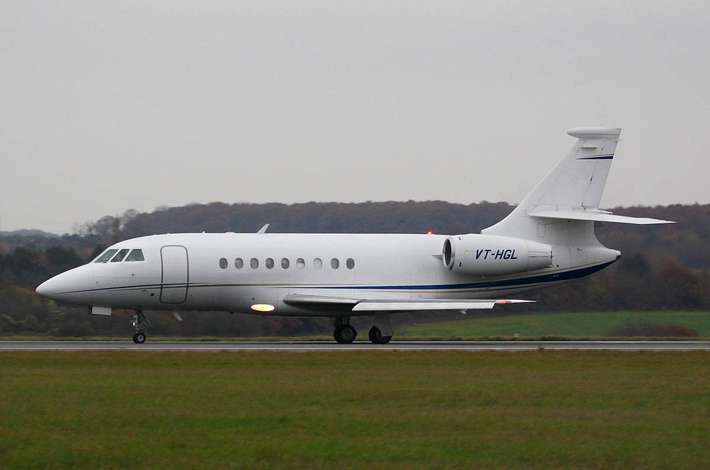 VT-HGL - Dassault Falcon - Jet privado Prakash Hinduja