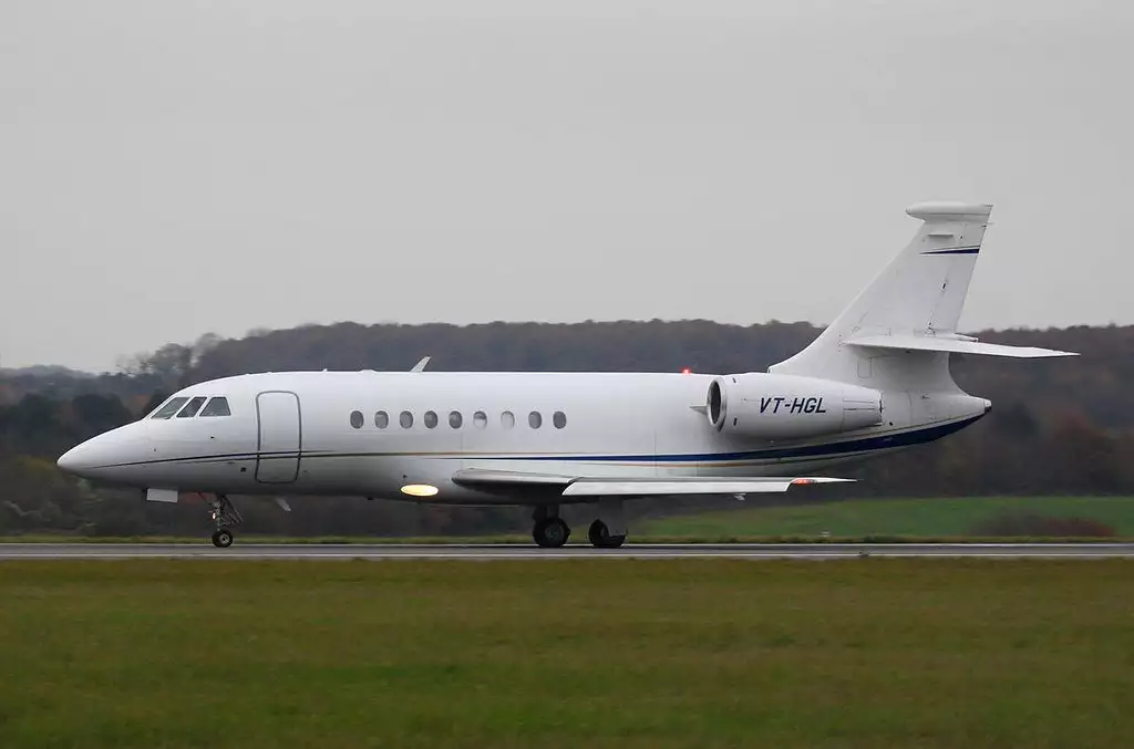 VT-HGL - Dassault Falcon - Prakash Hinduja özel jet