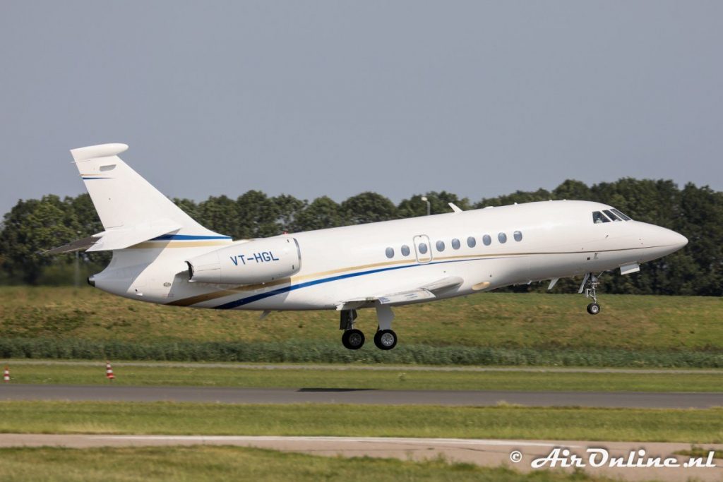 VT-HGL - Dassault Falcon - Jet privé Prakash Hinduja