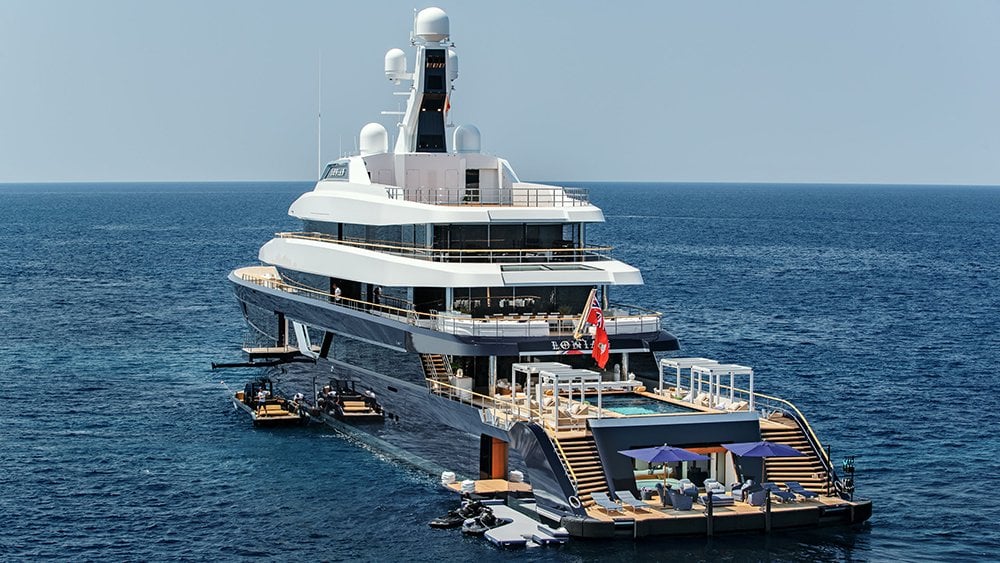 mega yacht lonian