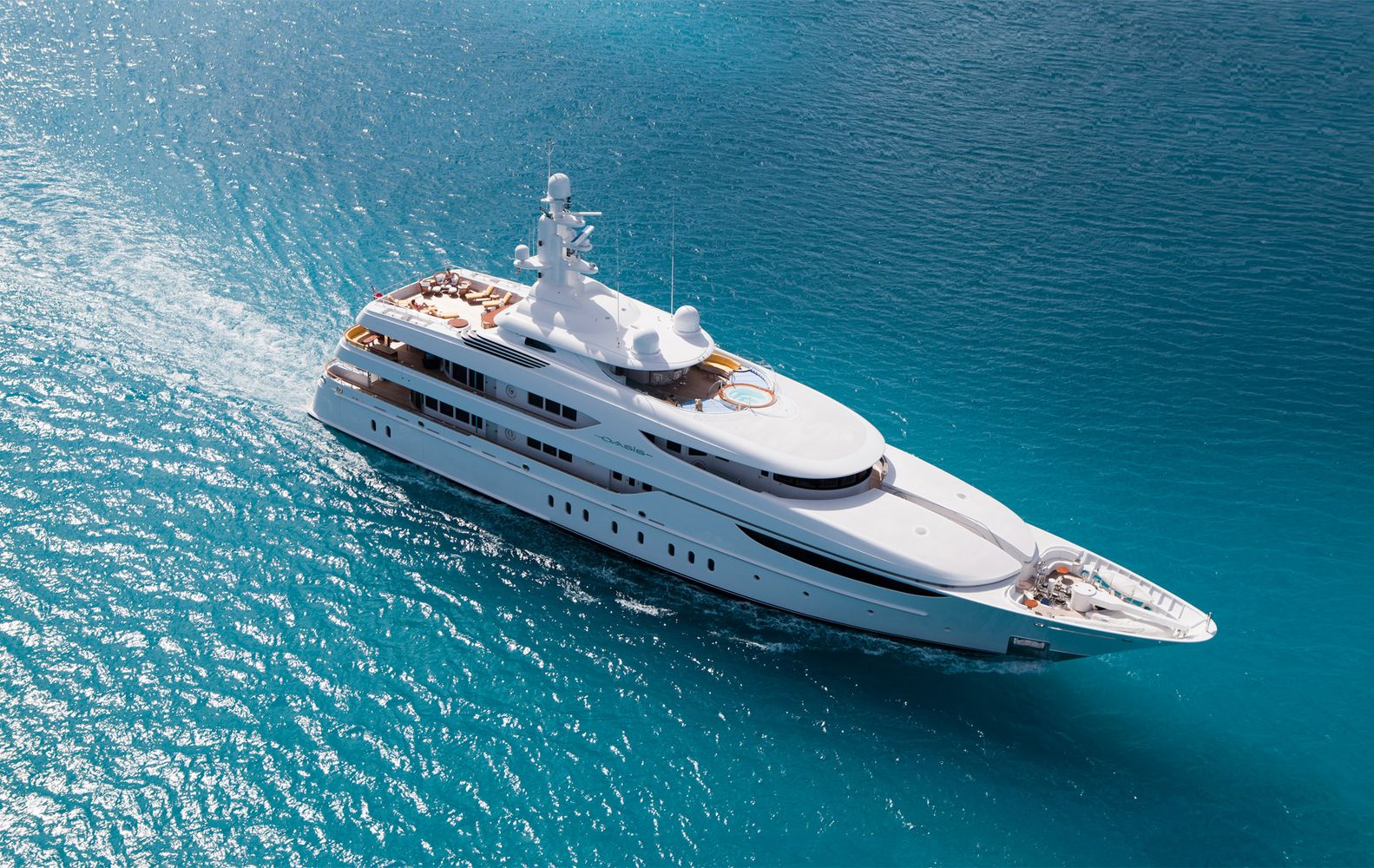 Yacht OASIS • Lurssen • 2006 • Propriétaire Gilberto Benetton