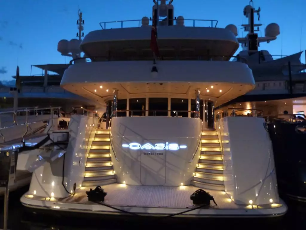 Yacht OASIS • Lurssen • 2006 • Propriétaire Gilberto Benetton