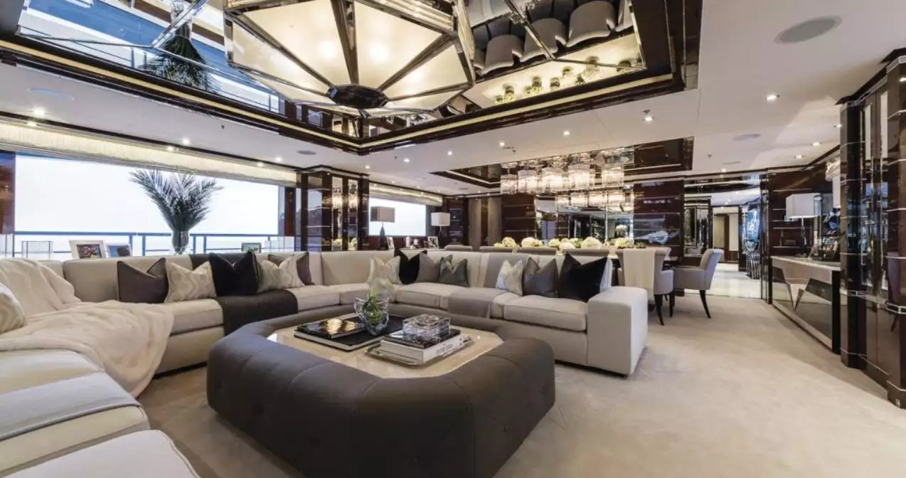 Benetti Yat SOUNDWAVE iç mekanı