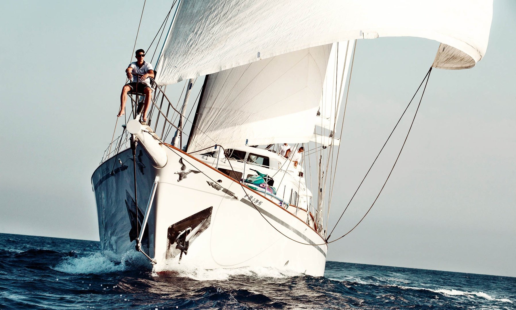 barca a vela Aiglon