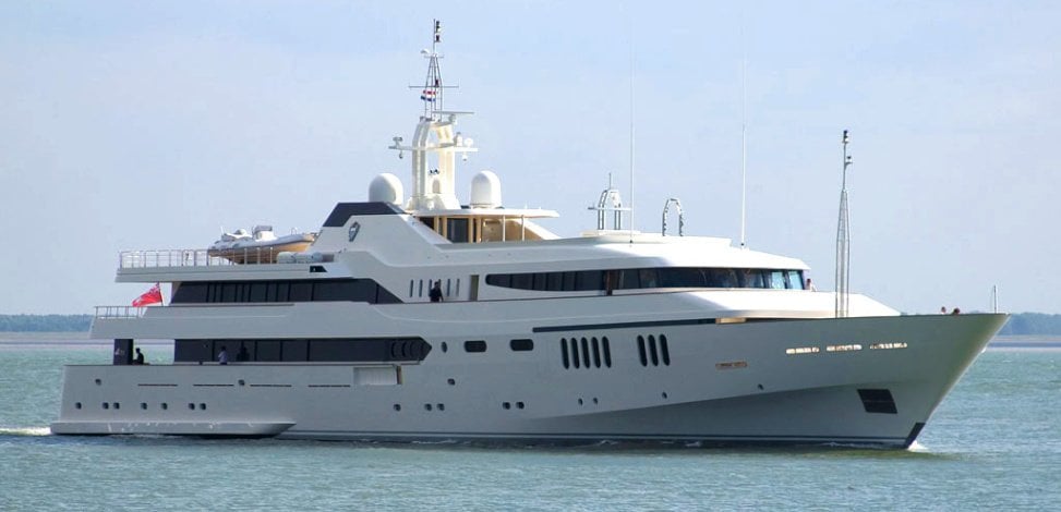 ALWAELI Yacht • CRN • 1991 • Owner King of Bahrain