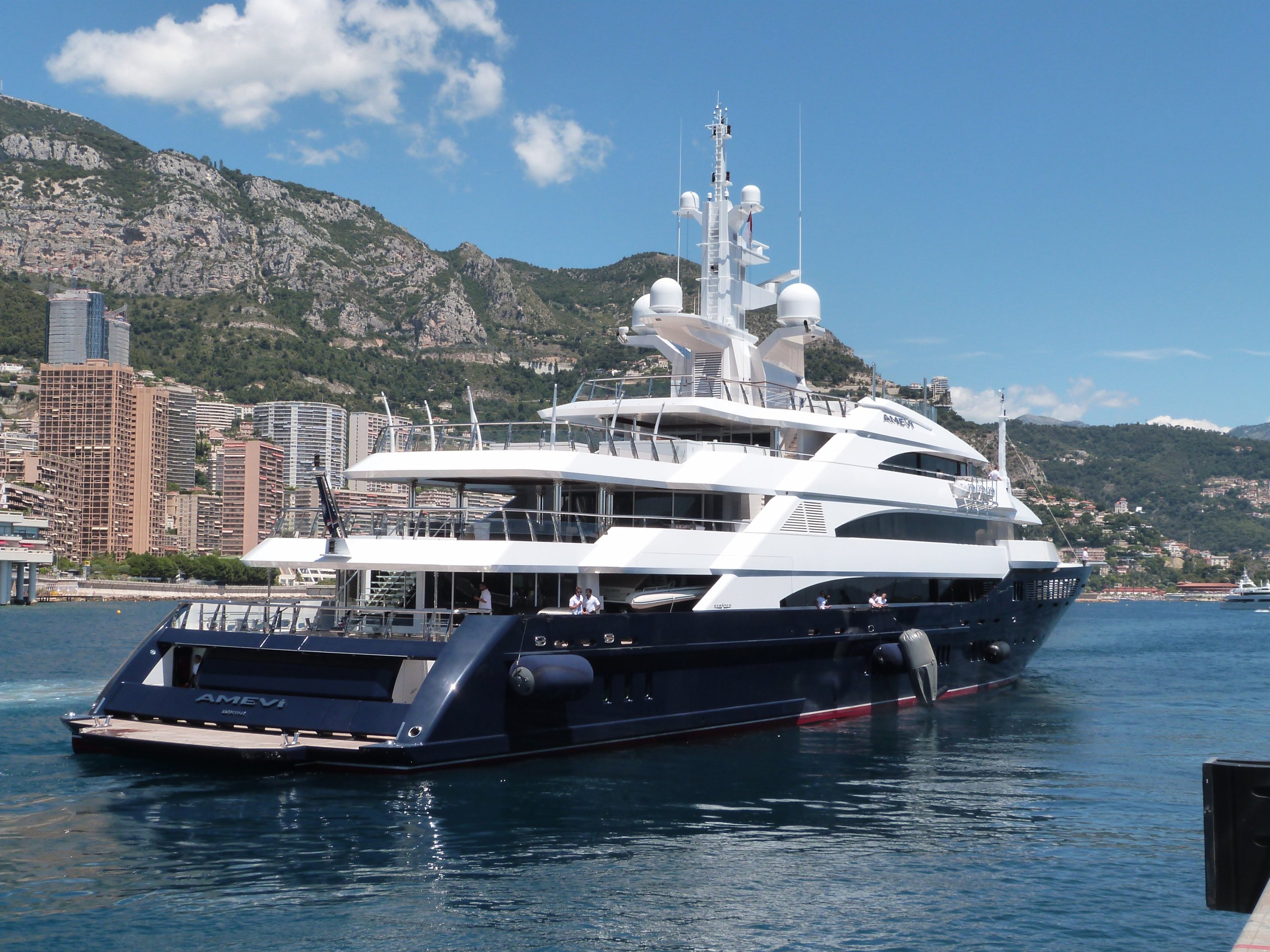 AALTO Yacht • Oceanco • 2007 • Propriétaire Lakshmi Mittal