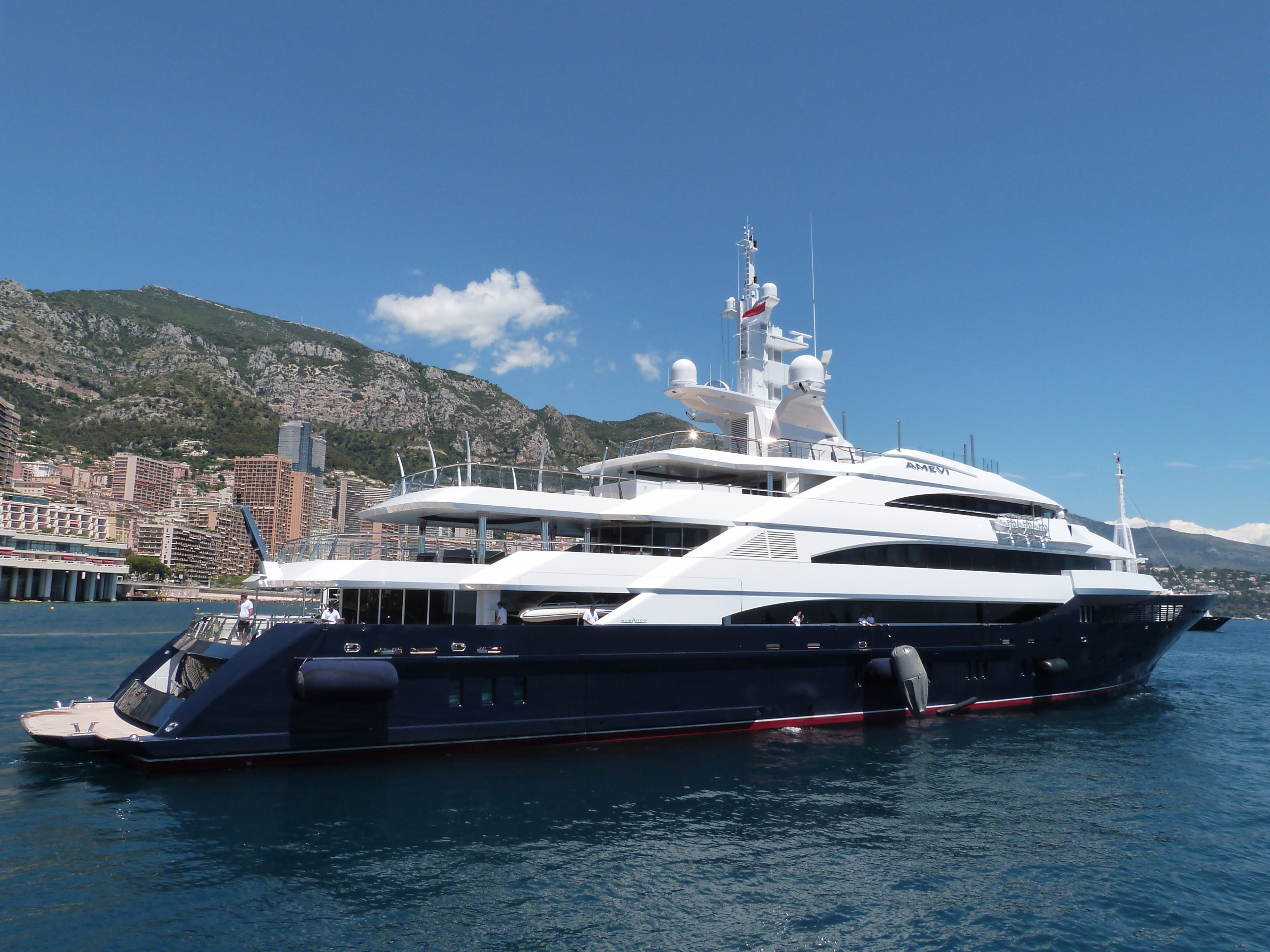 AALTO Yacht • Oceanco • 2007 • Propriétaire Lakshmi Mittal