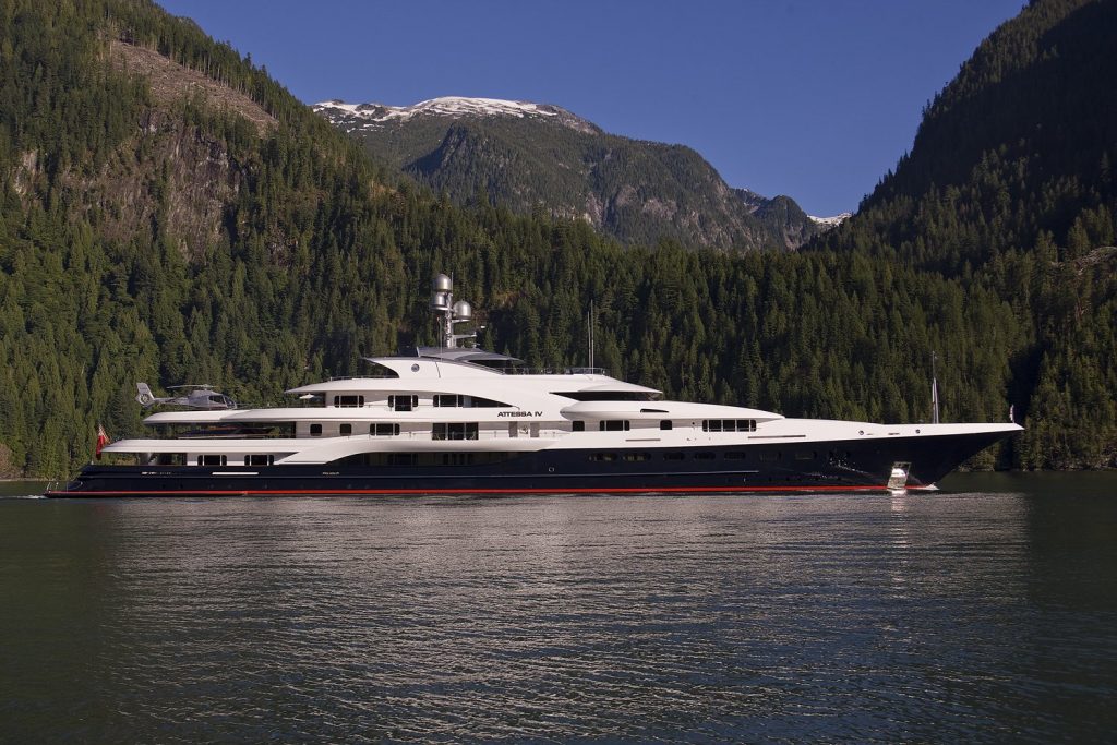 Dennis Washington yacht Attessa IV