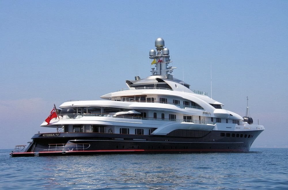 super yacht attessa owner