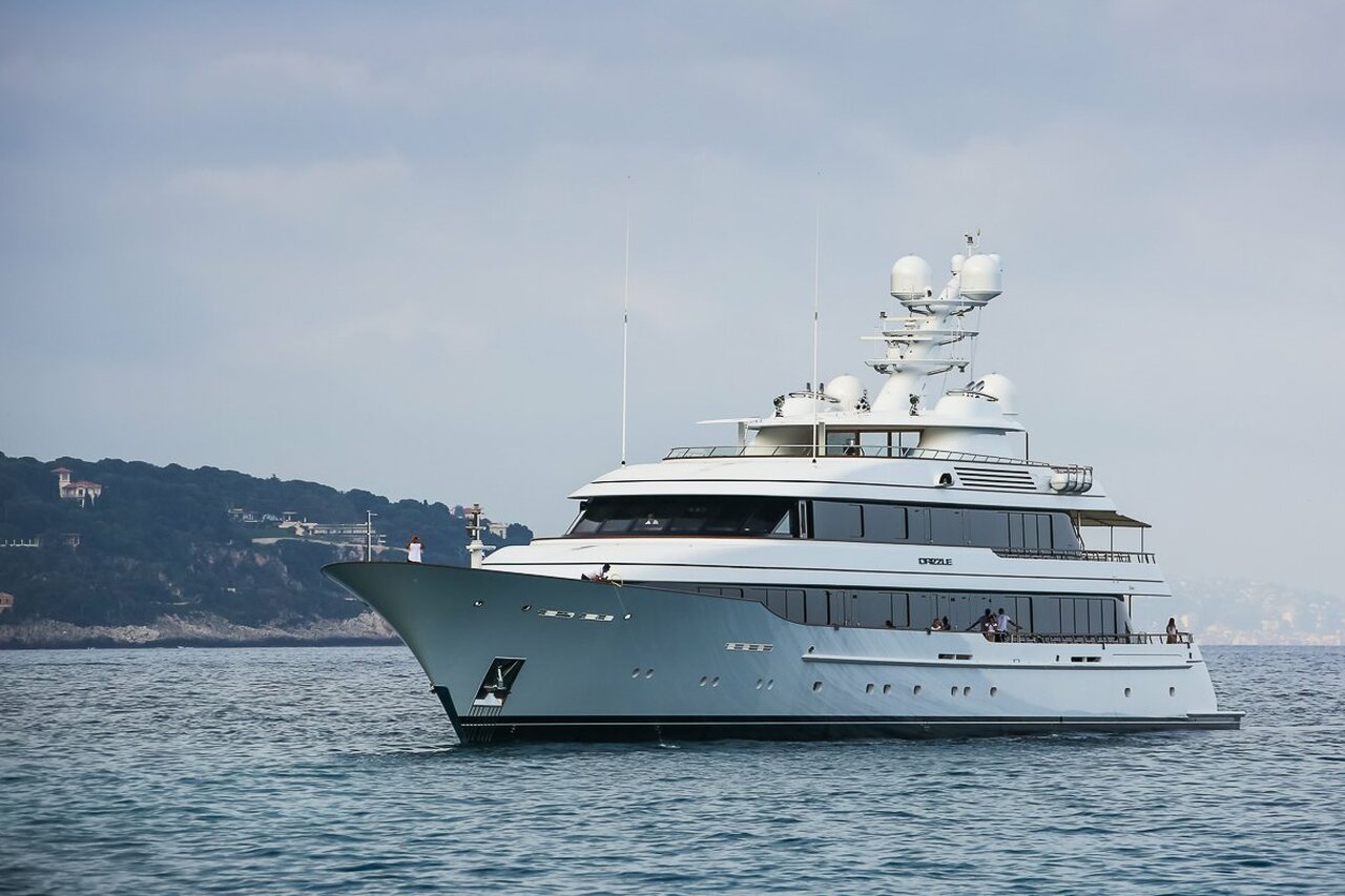 DRIZZLE Yacht • Feadship • 2012 • owner Amancio Ortega