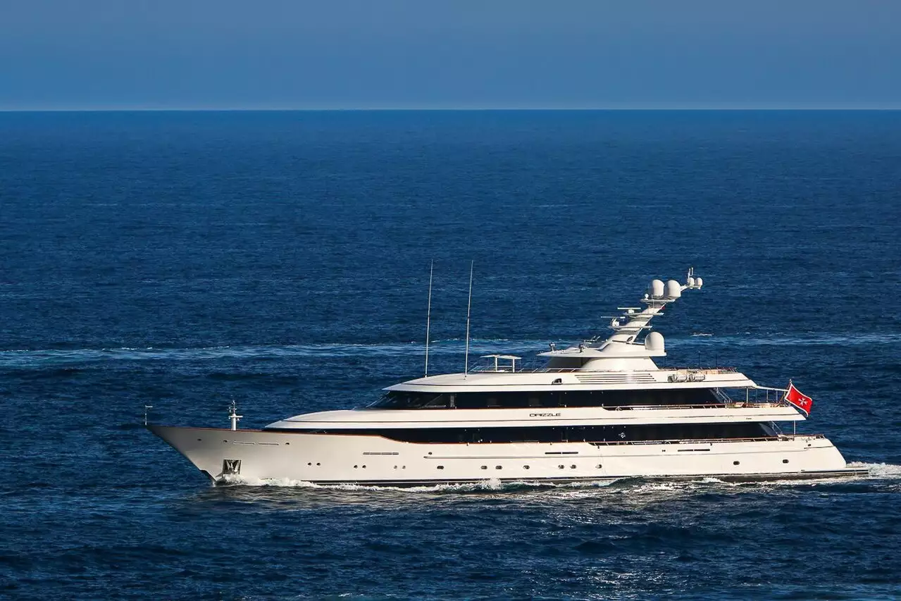 DRIZZLE Yacht • Feadship • 2012 • owner Amancio Ortega