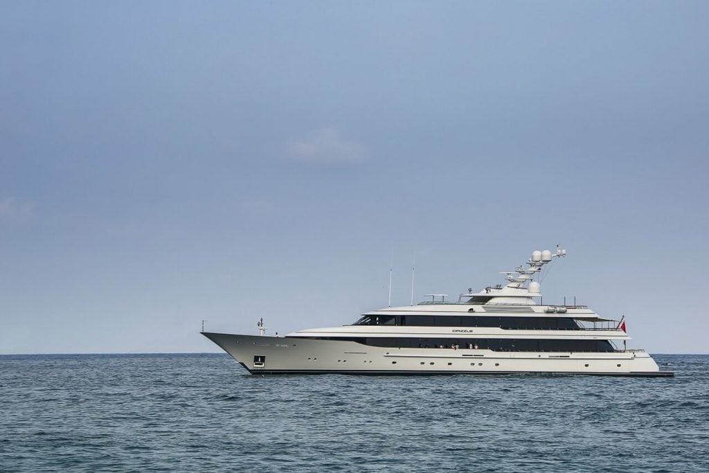 drizzle super yacht