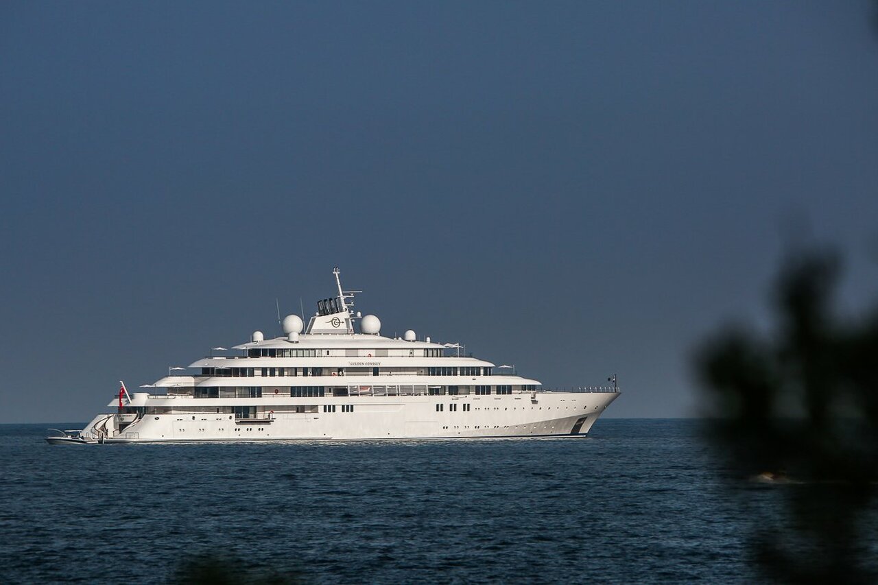 GOLDEN ODYSSEY Jacht • Lurssen • 2015 • 123m • Eigenaar Prins Khaled bin Sultan