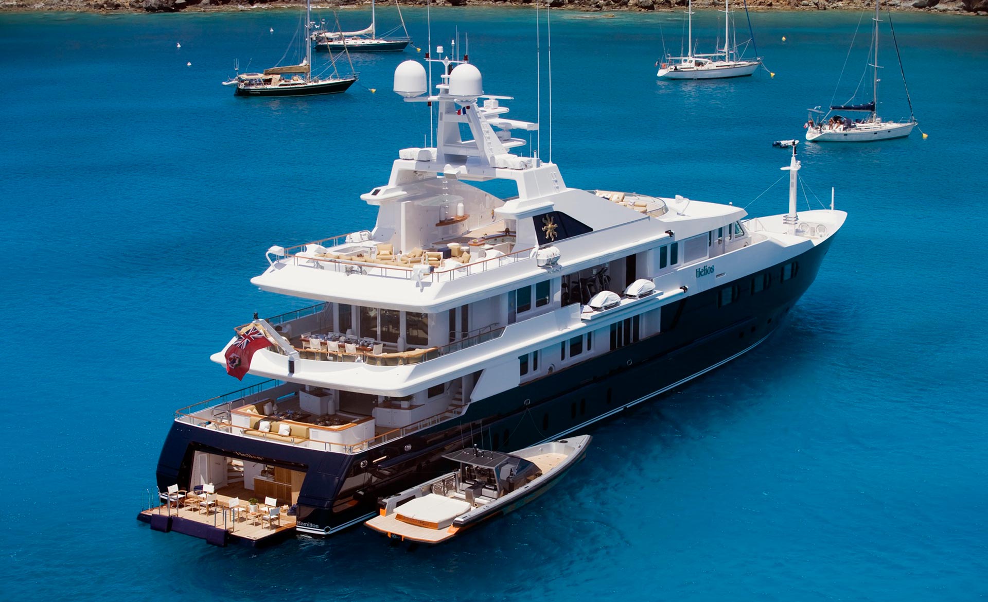 helios yacht owner