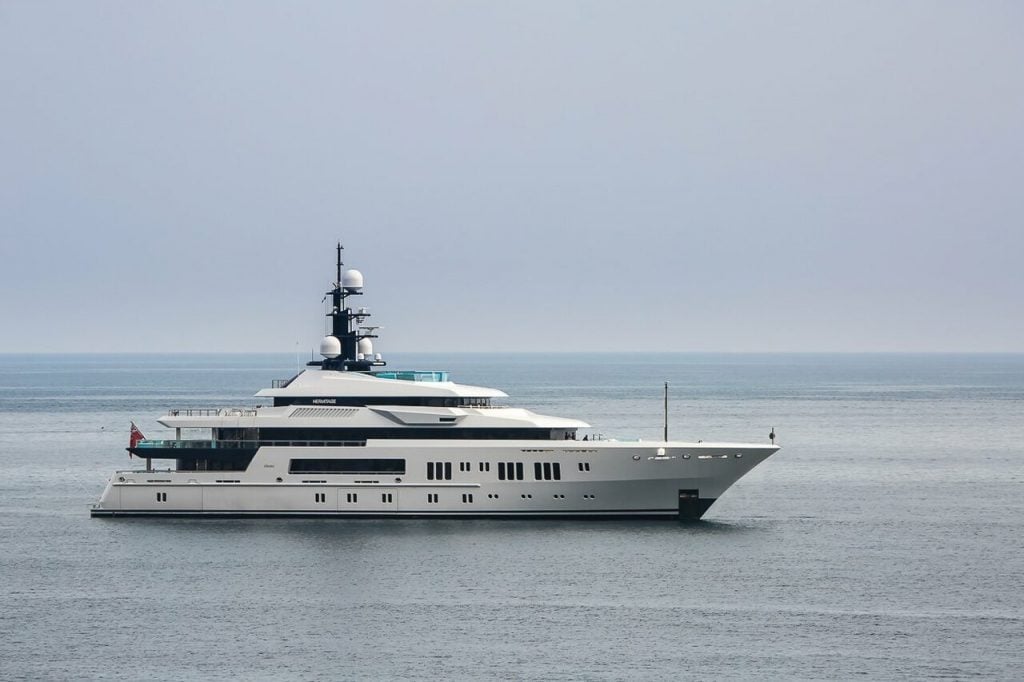 hermitage yacht