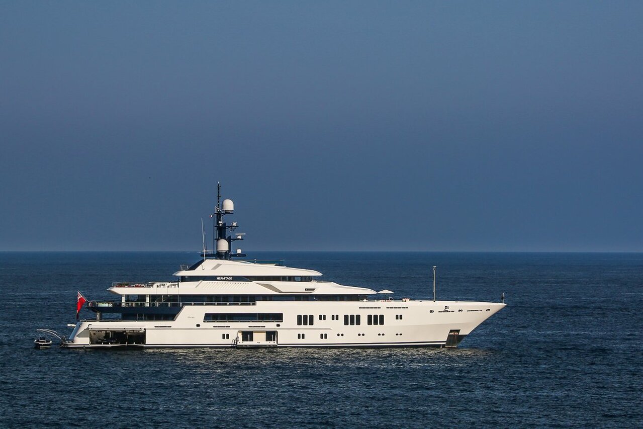 HERMITAGE Yacht • Lurssen • 2011 • Propriétaire Anatoly Sedykh