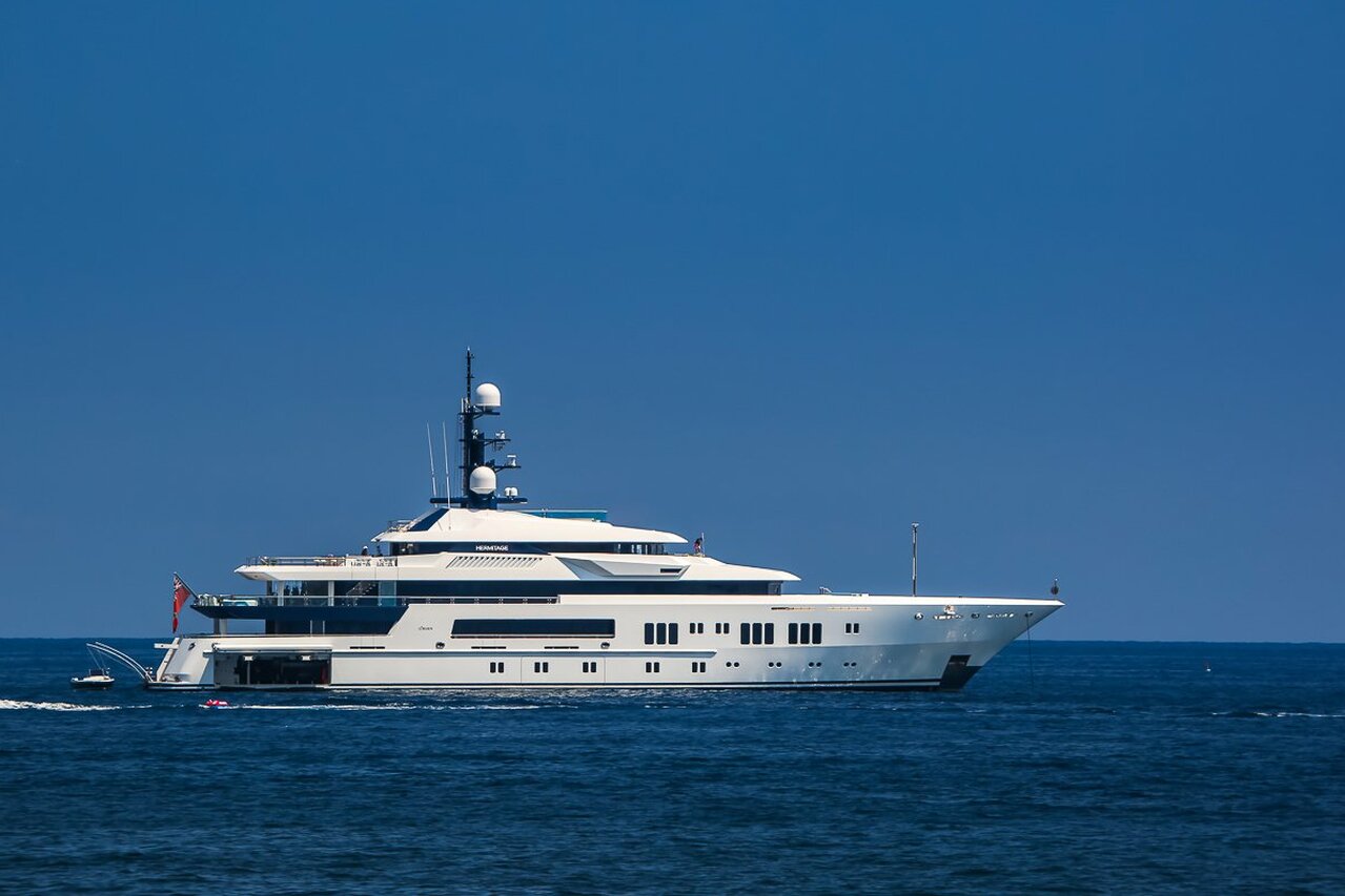 HERMITAGE Yacht • Lurssen • 2011 • Owner Anatoly Sedykh