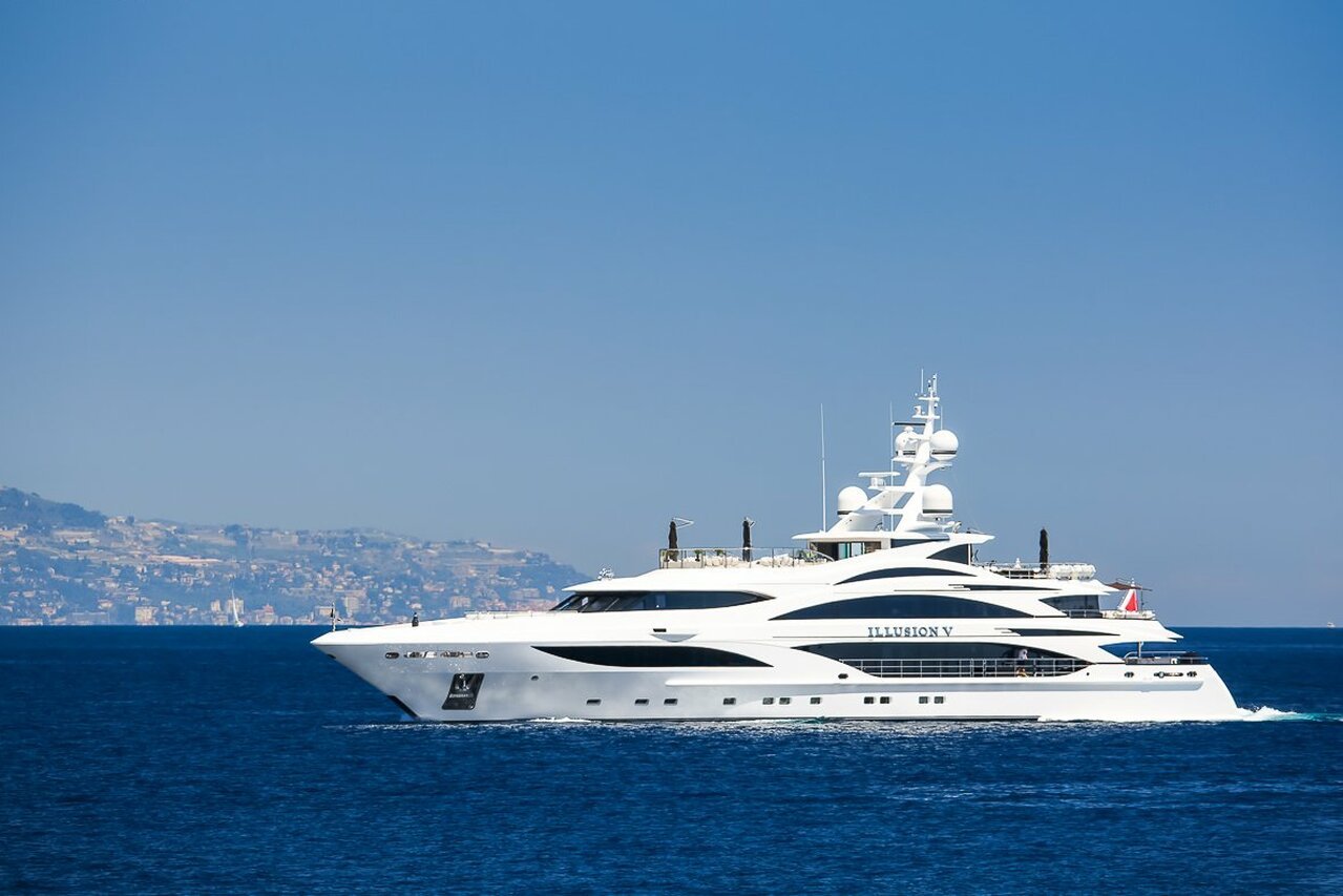 яхта Illusion V – Benetti – 2002 – Бретт Палос