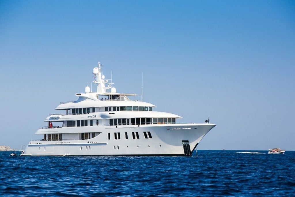 rick caruso yacht invictus cost