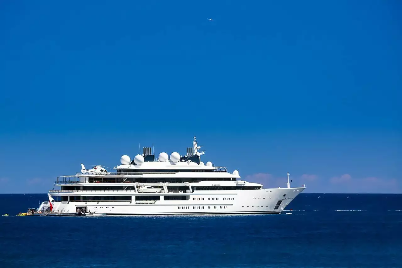 KATARA Yacht • Lurssen • 2010 • Proprietário Emir do Catar