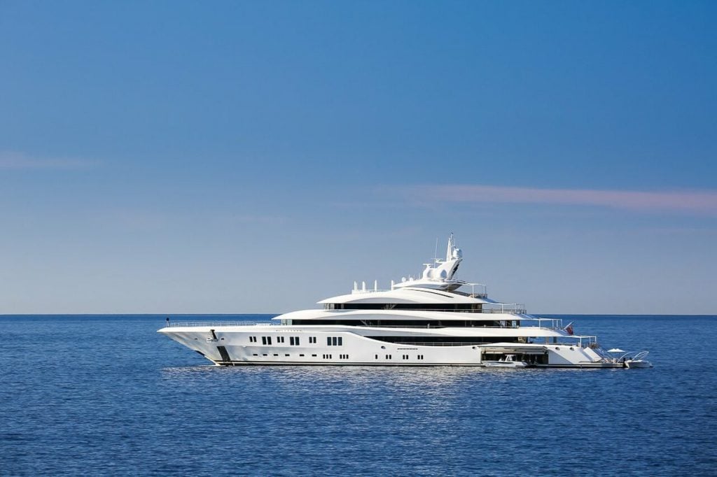 Inside Lady Lara Yacht Lurssen 2015 Value 180m Owner Alexander Machkevitch