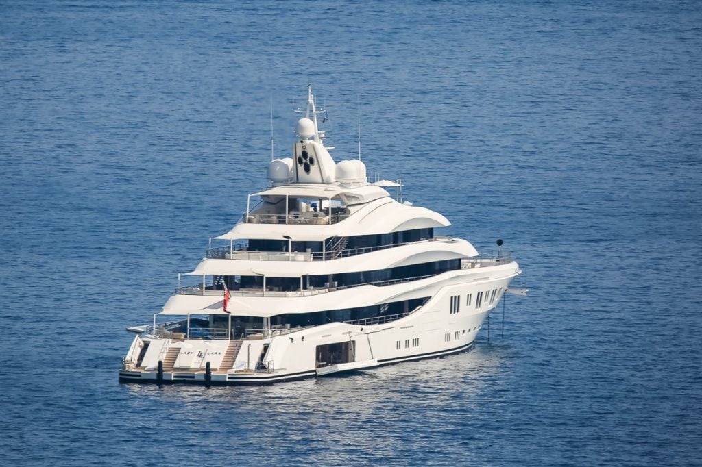 Inside Lady Lara Yacht Lurssen 2015 Value 180m Owner Alexander Machkevitch