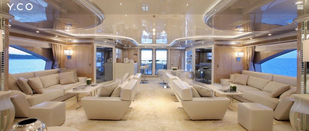 lady lara yacht inside