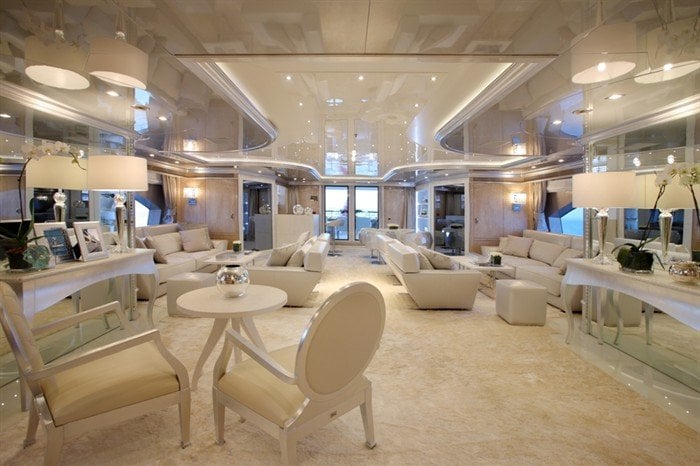 yacht Lady Lara interior