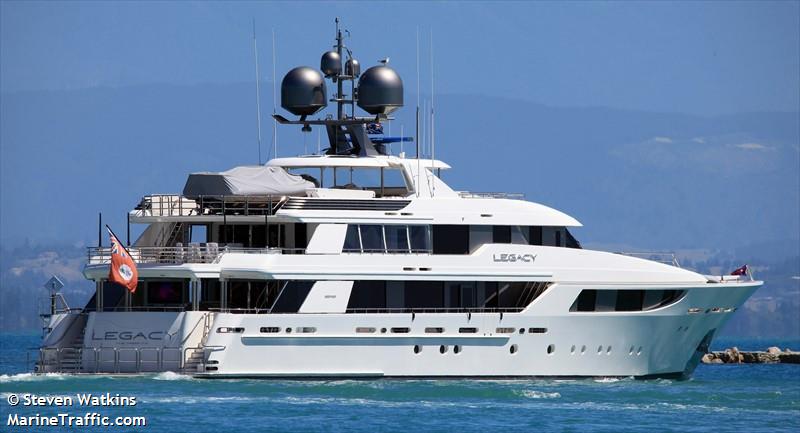 LEGACY Yacht • Westport • 2012 • Owners DeVos Family