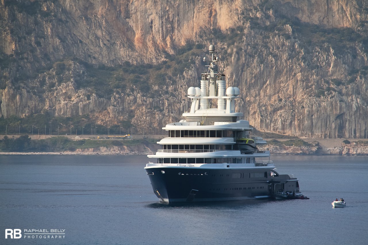 Luna yacht – 115m – Lloyd Werft - owner Farkhad Akhmedov