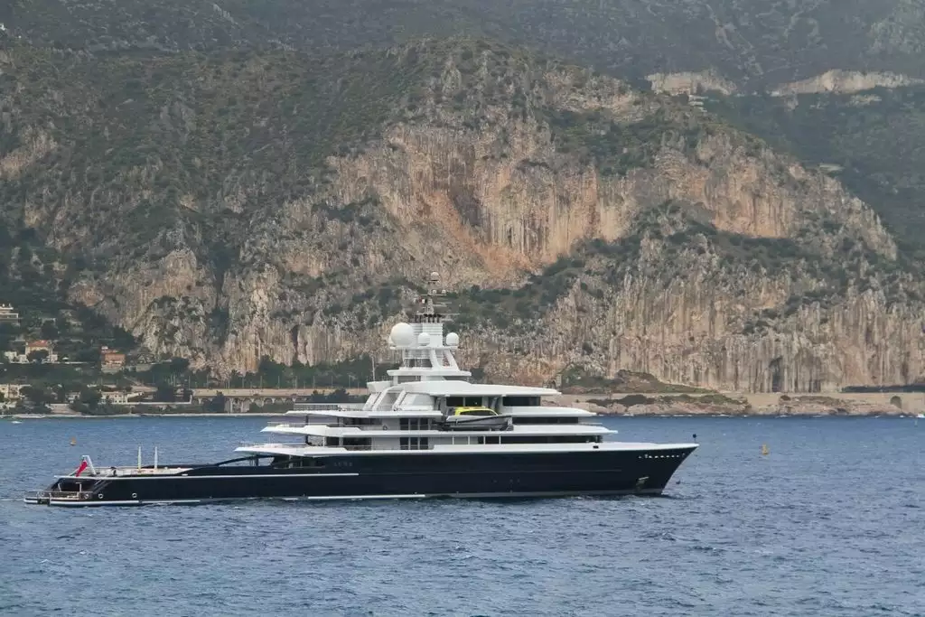 Luna yacht – 115m – Lloyd Werft - Farkhad Akhmedov