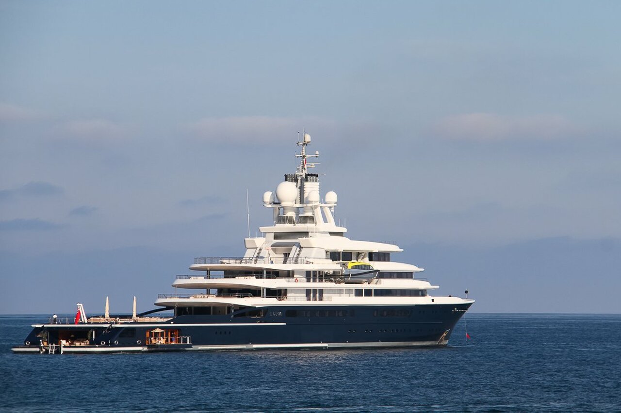 yacht Luna - 115m - Lloyd Werft - Farkhad Akhmedov