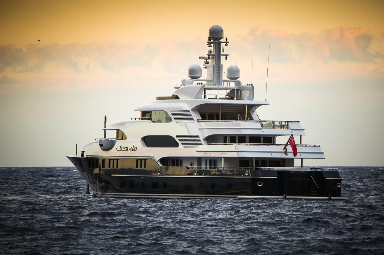 Яхта HORIZONS III • Lurssen • 2008 • Владелец Джон Тайсон