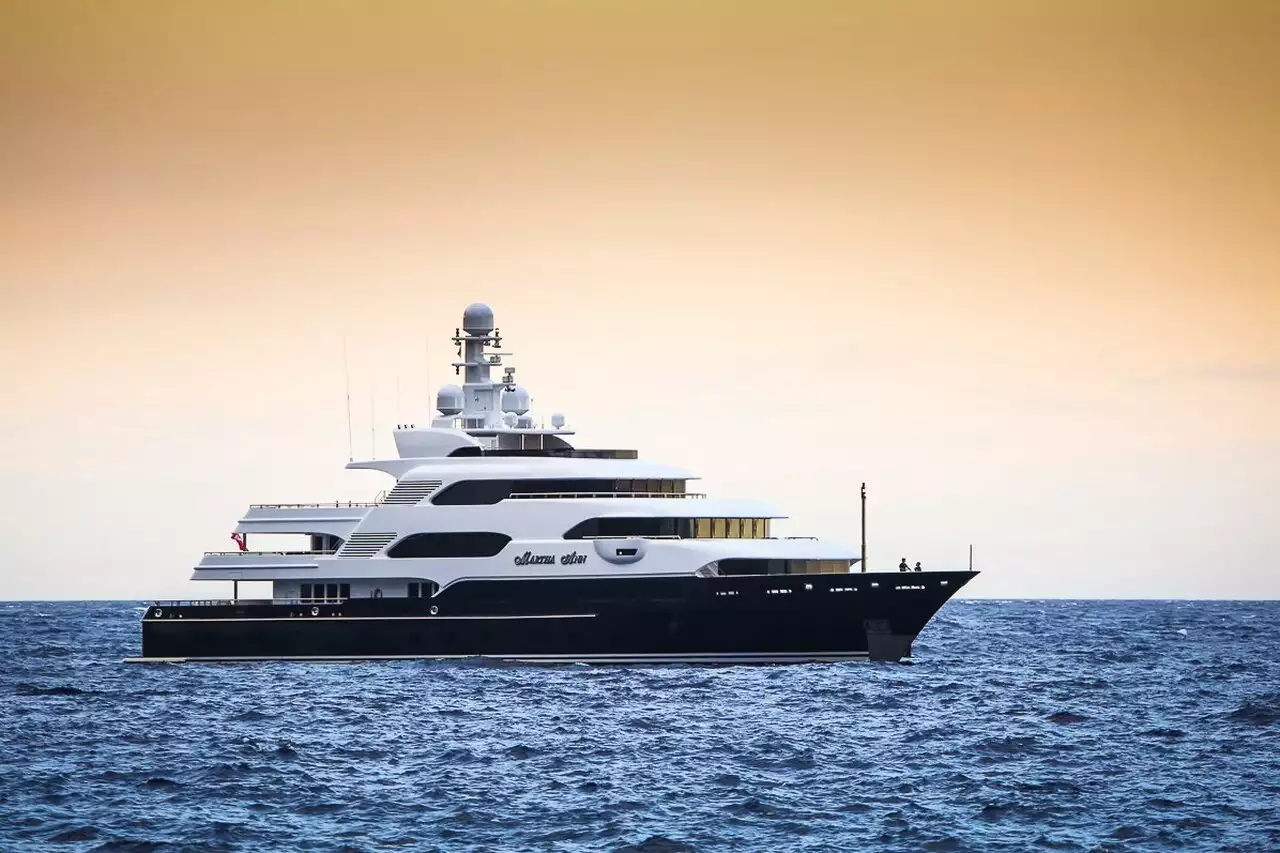 Iate HORIZONS III • Lurssen • 2008 • Proprietário John Tyson