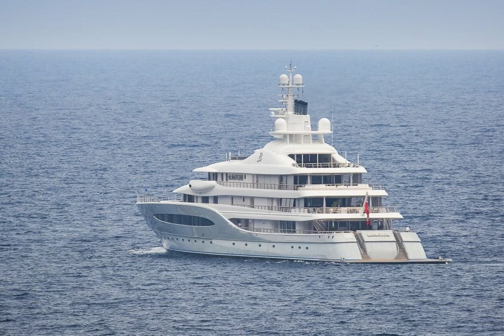 MAYAN QUEEN Yacht • Blohm and Voss • 2008 • Owner Alberto Bailleres
