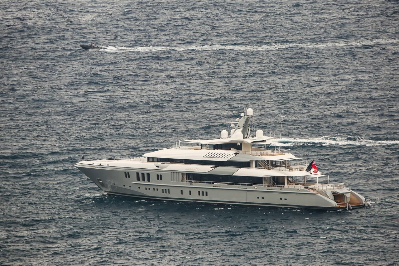 yacht Mogambo - 74m - Nobiskrug - owner Jan Koum